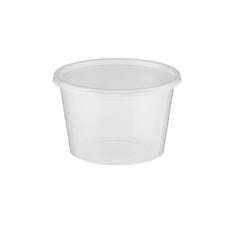 Clear Round Microwavable Container - hotpackwebstore.com - Microwavable Containers