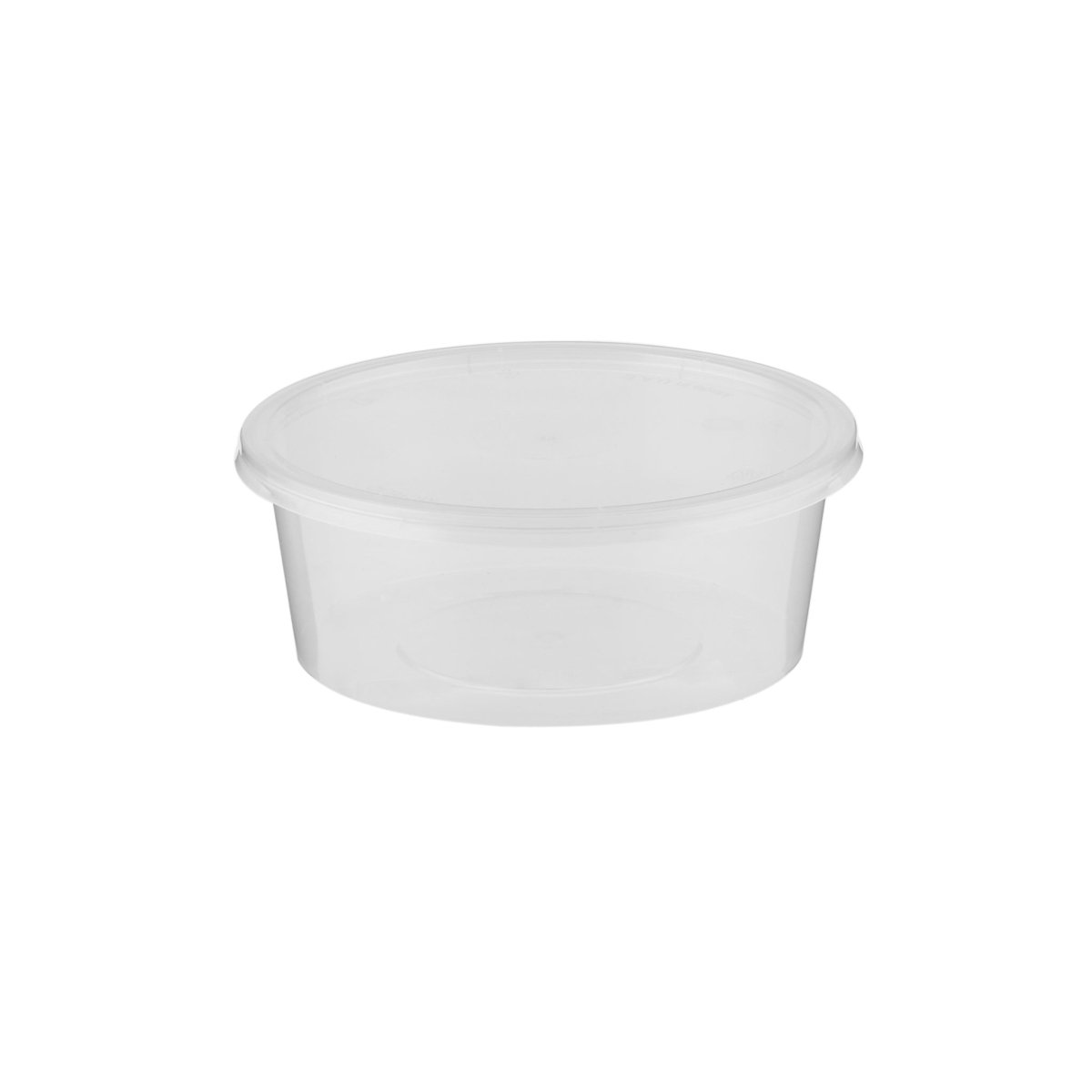 Clear Round Microwavable Container - hotpackwebstore.com - Microwavable Containers