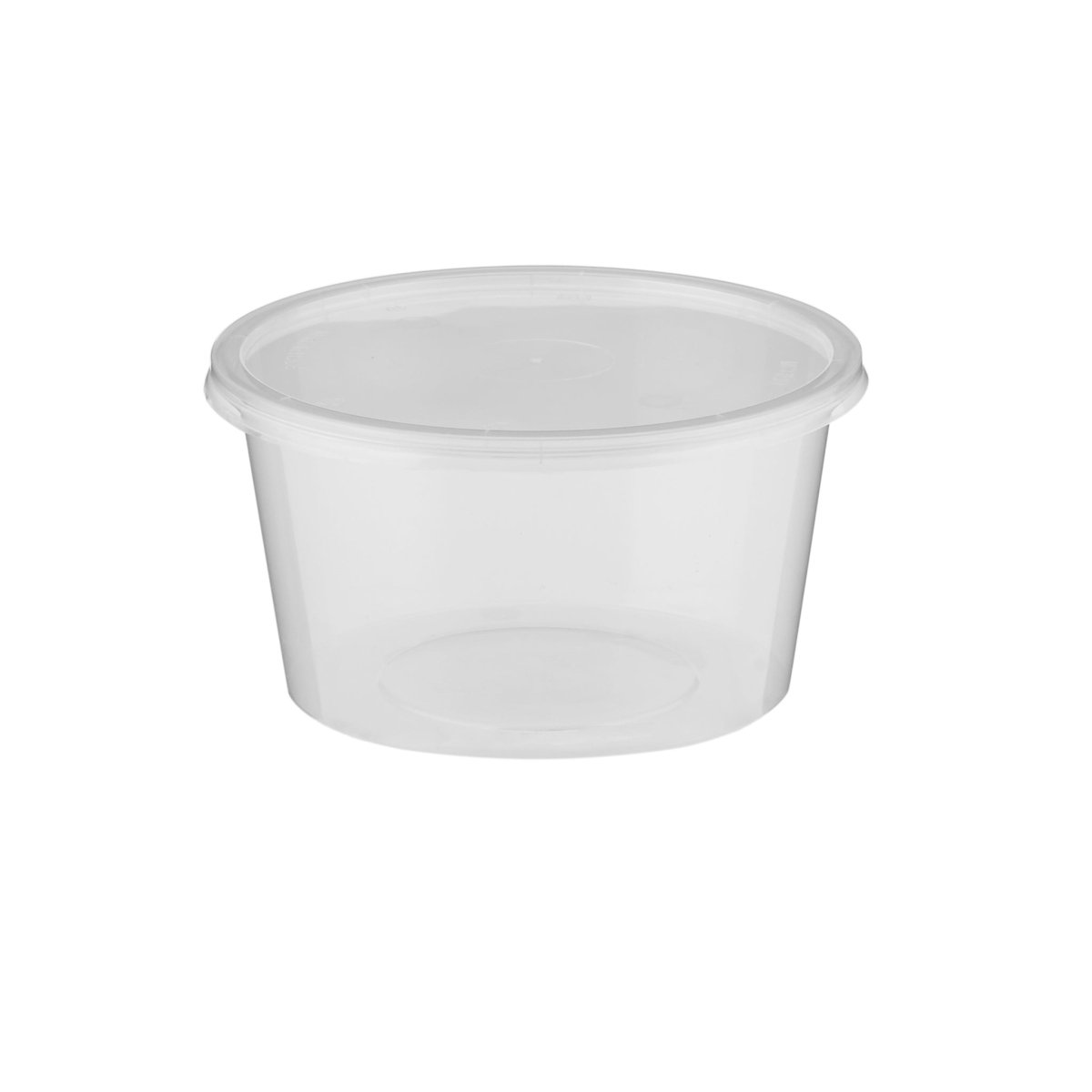 Clear Round Microwavable Container - hotpackwebstore.com - Microwavable Containers