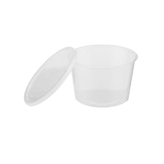 Clear Round Microwavable Container - hotpackwebstore.com - Microwavable Containers