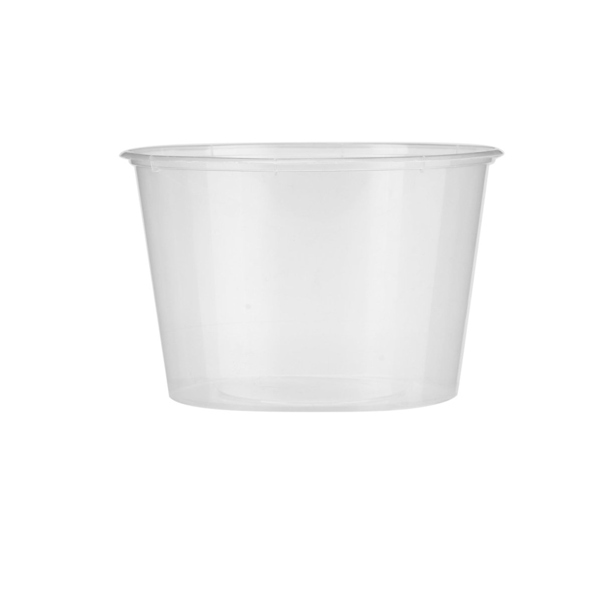 Clear Round Microwavable Container - hotpackwebstore.com - Microwavable Containers