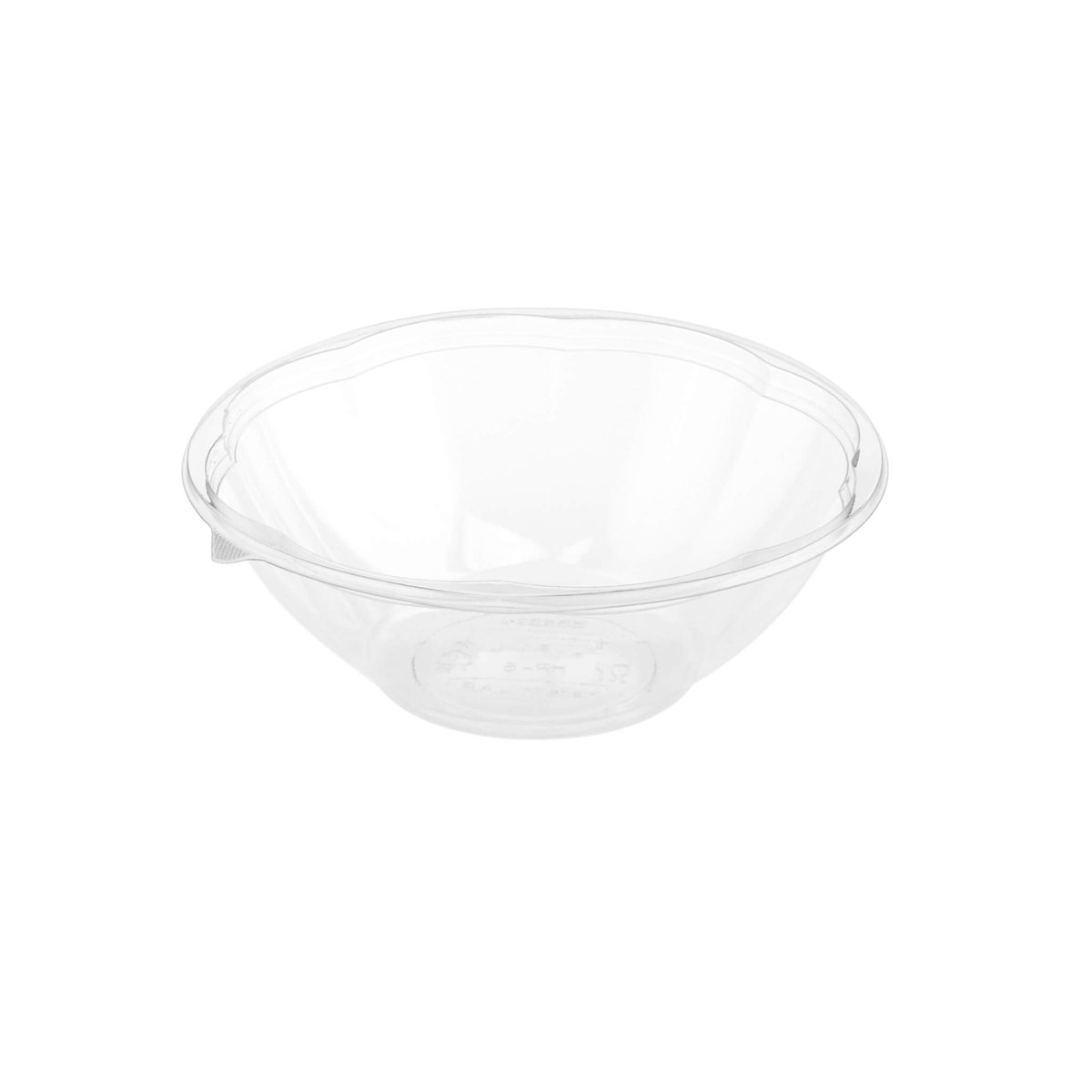 Clear Salad Bowl With Lid - hotpackwebstore.com - Hinged Salad Bowls