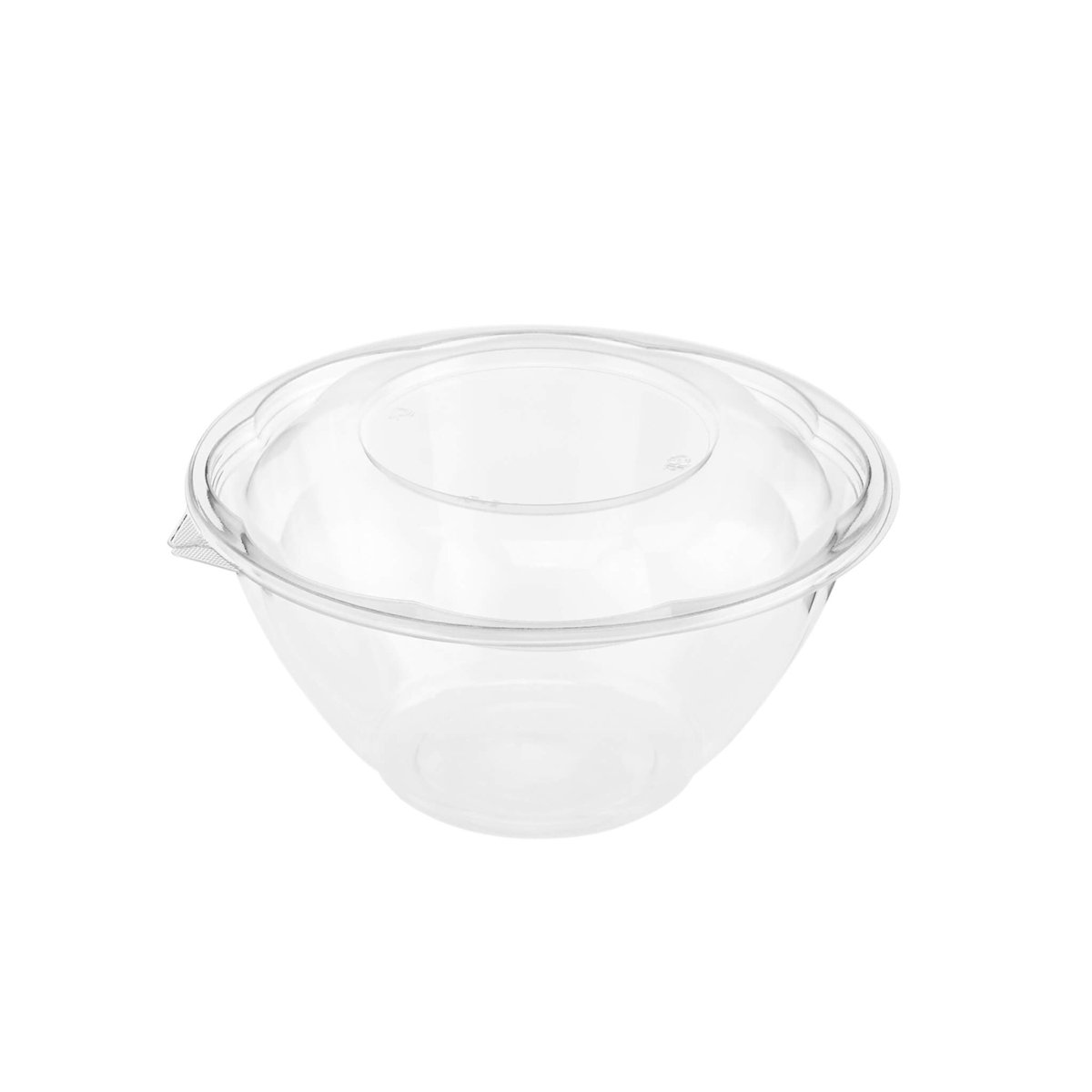 Clear Salad Bowl With Lid - hotpackwebstore.com - Hinged Salad Bowls