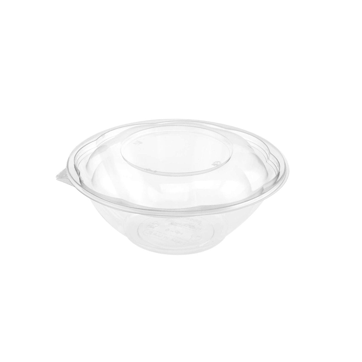 Clear Salad Bowl With Lid - hotpackwebstore.com - Hinged Salad Bowls