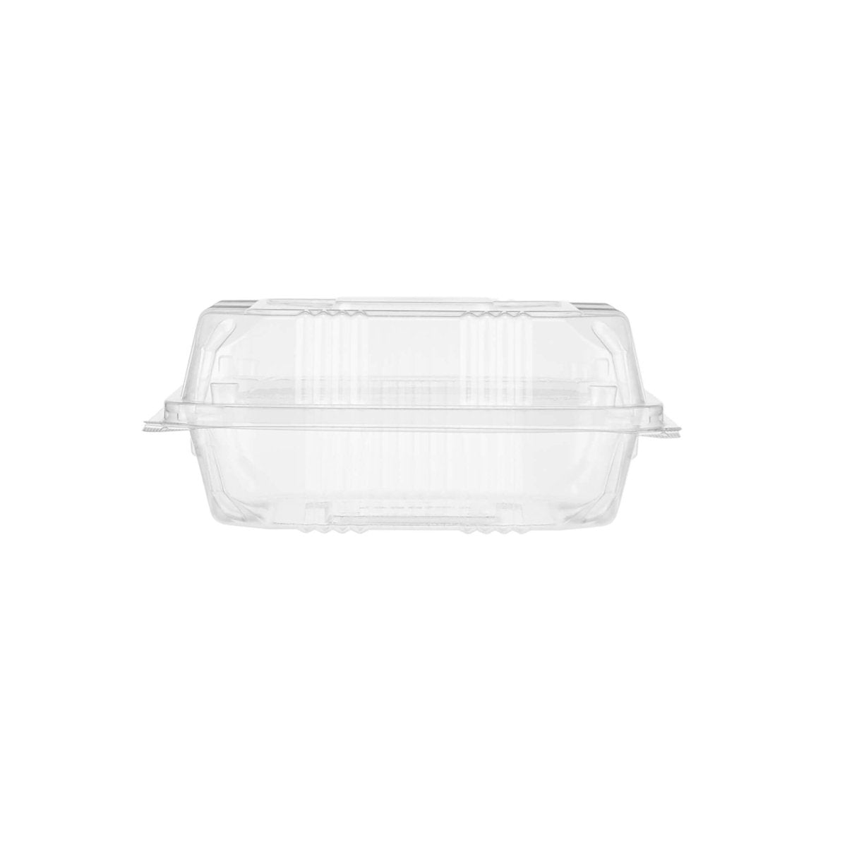 Clear Square Hinged Box - hotpackwebstore.com - Hinged Boxes