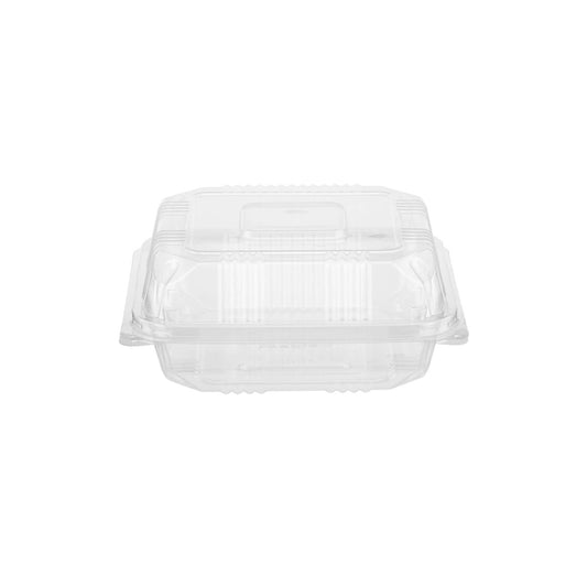 Clear Square Hinged Box - hotpackwebstore.com - Hinged Boxes