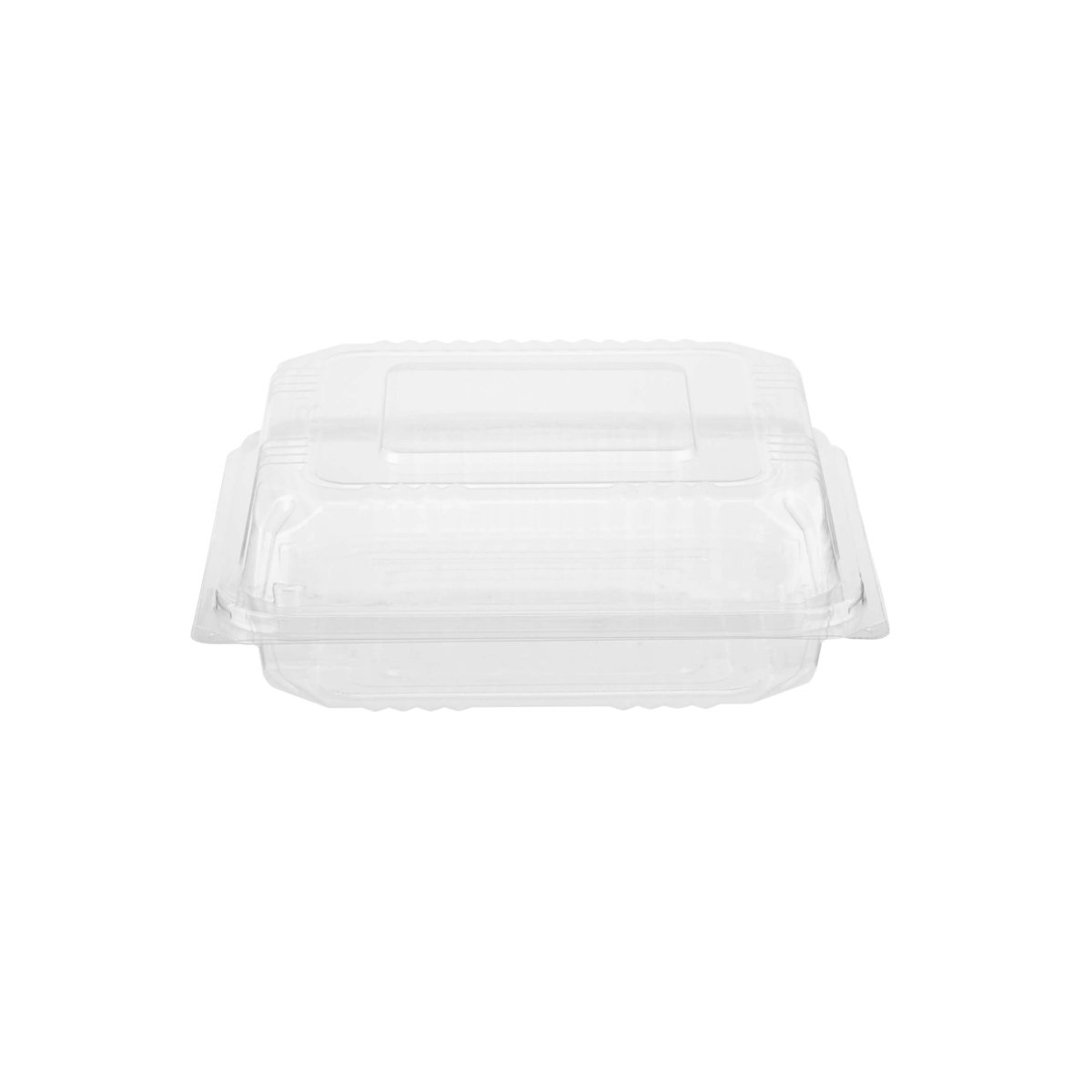 Clear Square Hinged Box - hotpackwebstore.com - Hinged Boxes