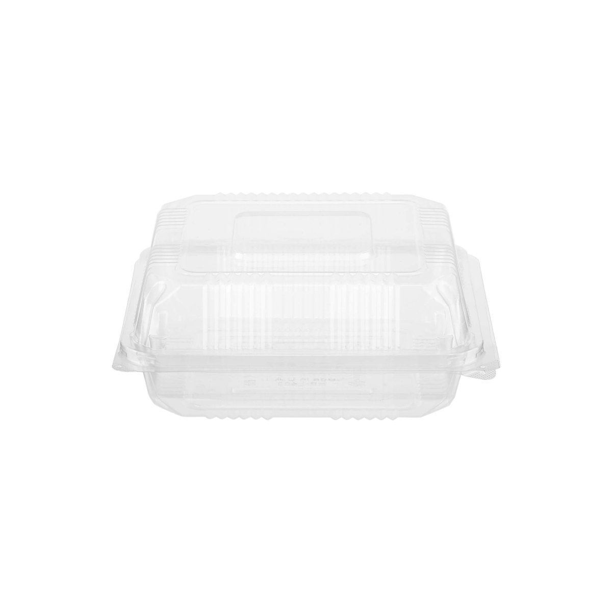 Clear Square Hinged Box - hotpackwebstore.com - Hinged Boxes