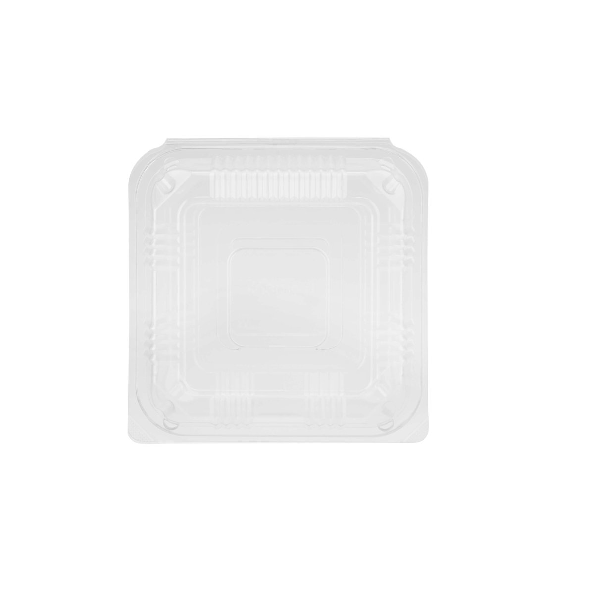 Clear Square Hinged Box - hotpackwebstore.com - Hinged Boxes