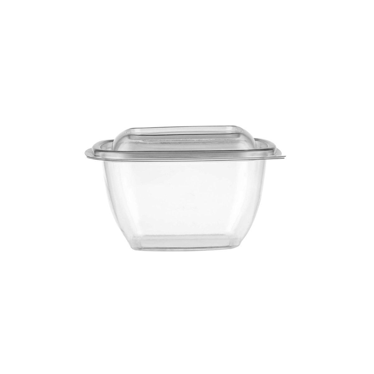 Clear Square Salad Container With Lid - hotpackwebstore.com - Salad Bowls