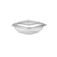 Clear Square Salad Container With Lid - hotpackwebstore.com - Salad Bowls