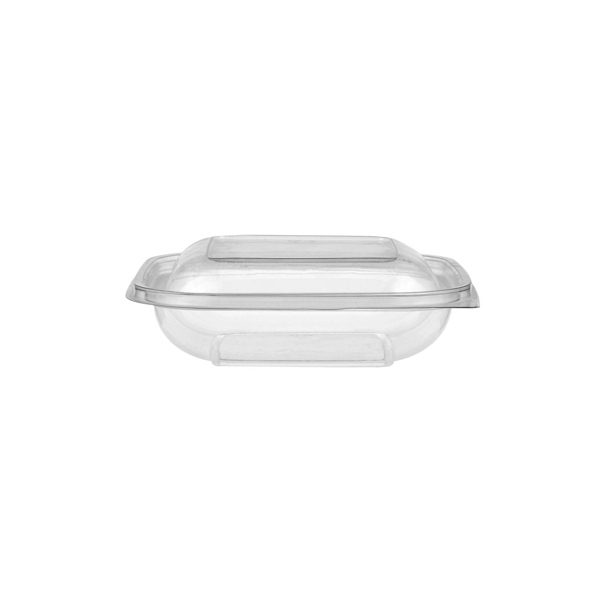 Clear Square Salad Container With Lid - hotpackwebstore.com - Salad Bowls