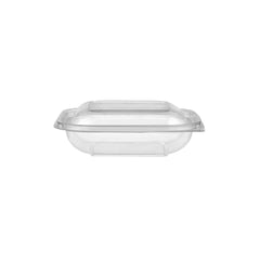 Clear Square Salad Container With Lid - hotpackwebstore.com - Salad Bowls