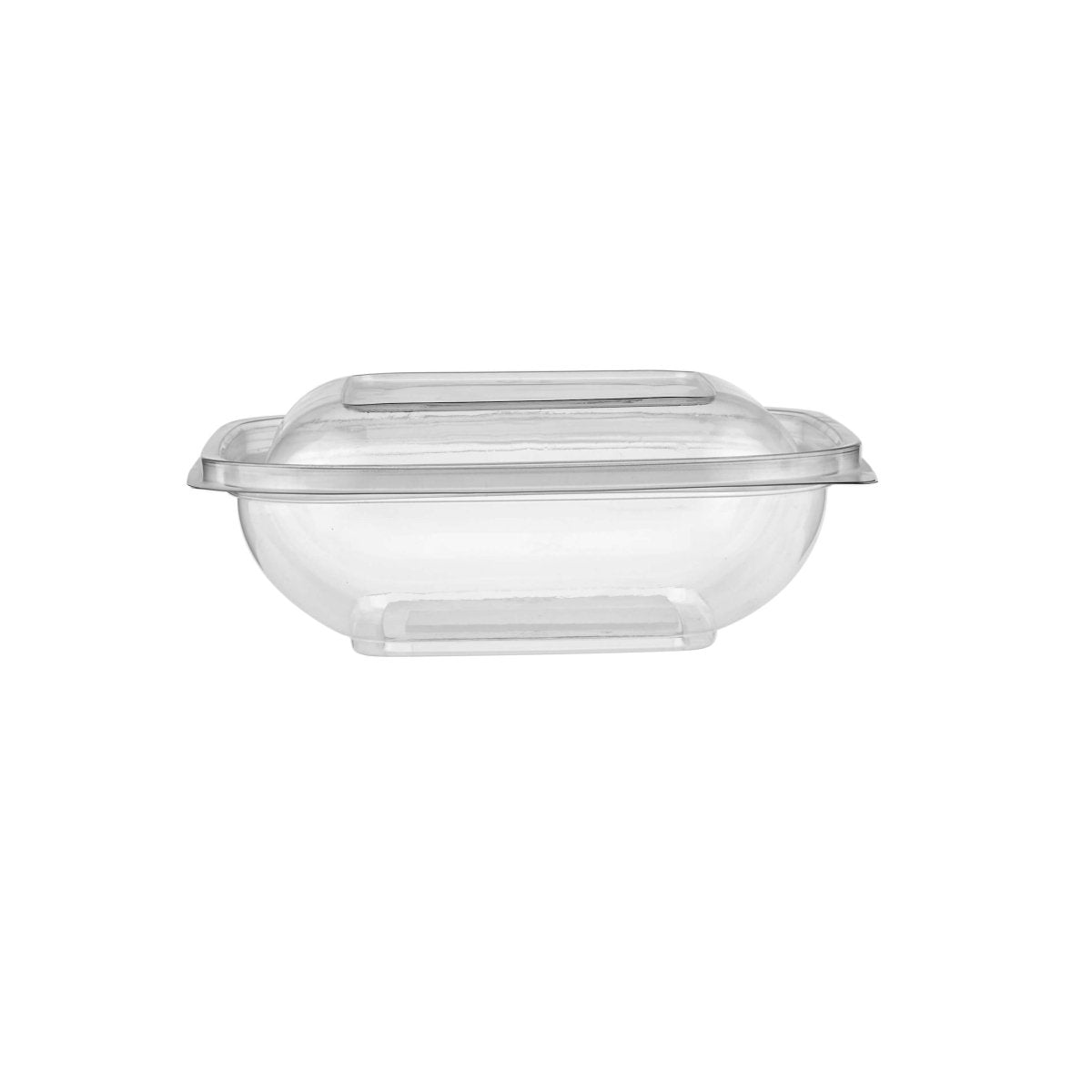 Clear Square Salad Container With Lid - hotpackwebstore.com - Salad Bowls