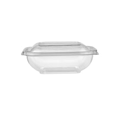 Clear Square Salad Container With Lid - hotpackwebstore.com - Salad Bowls