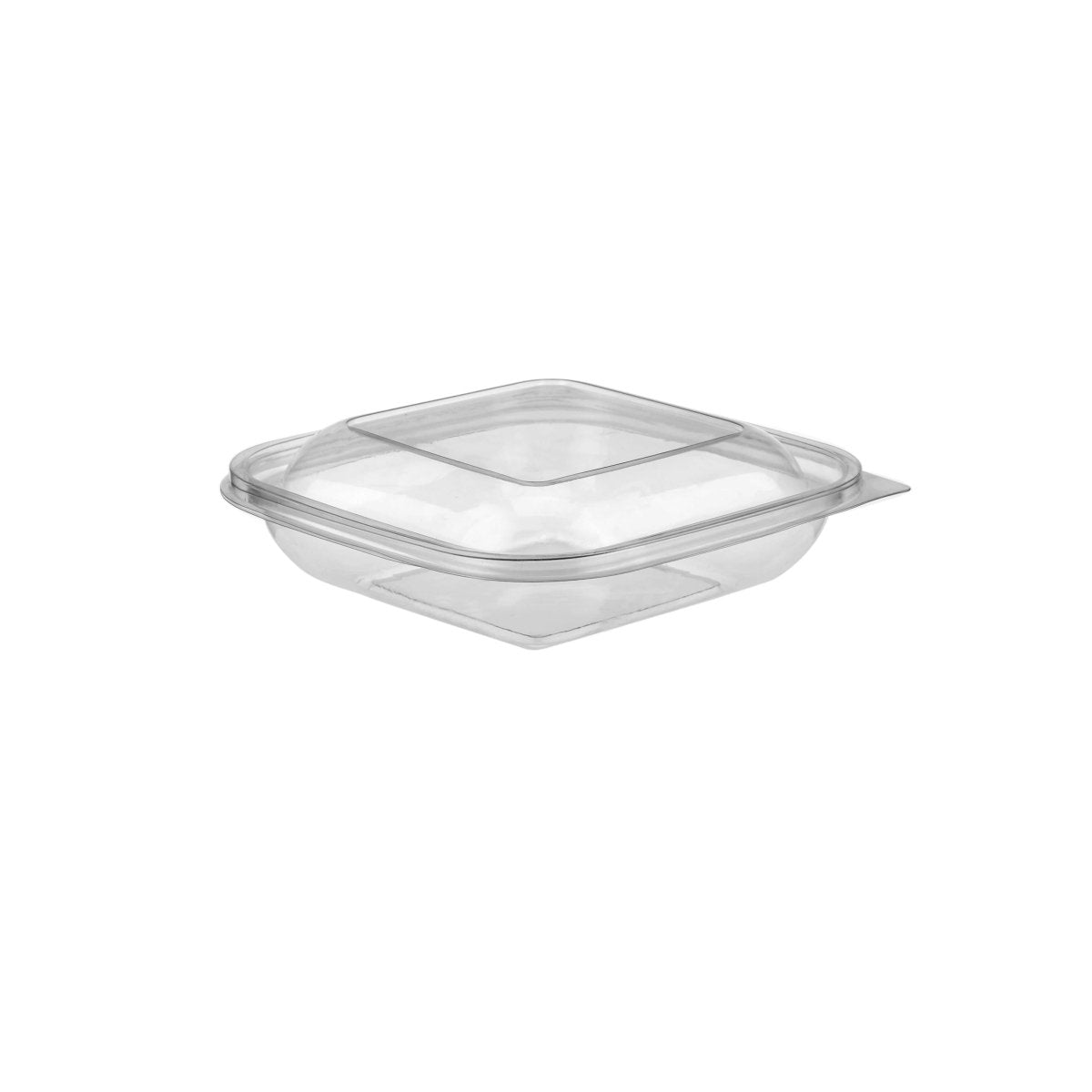 Clear Square Salad Container With Lid - hotpackwebstore.com - Salad Bowls