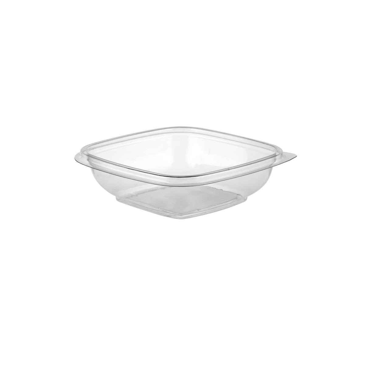 Clear Square Salad Container With Lid - hotpackwebstore.com - Salad Bowls