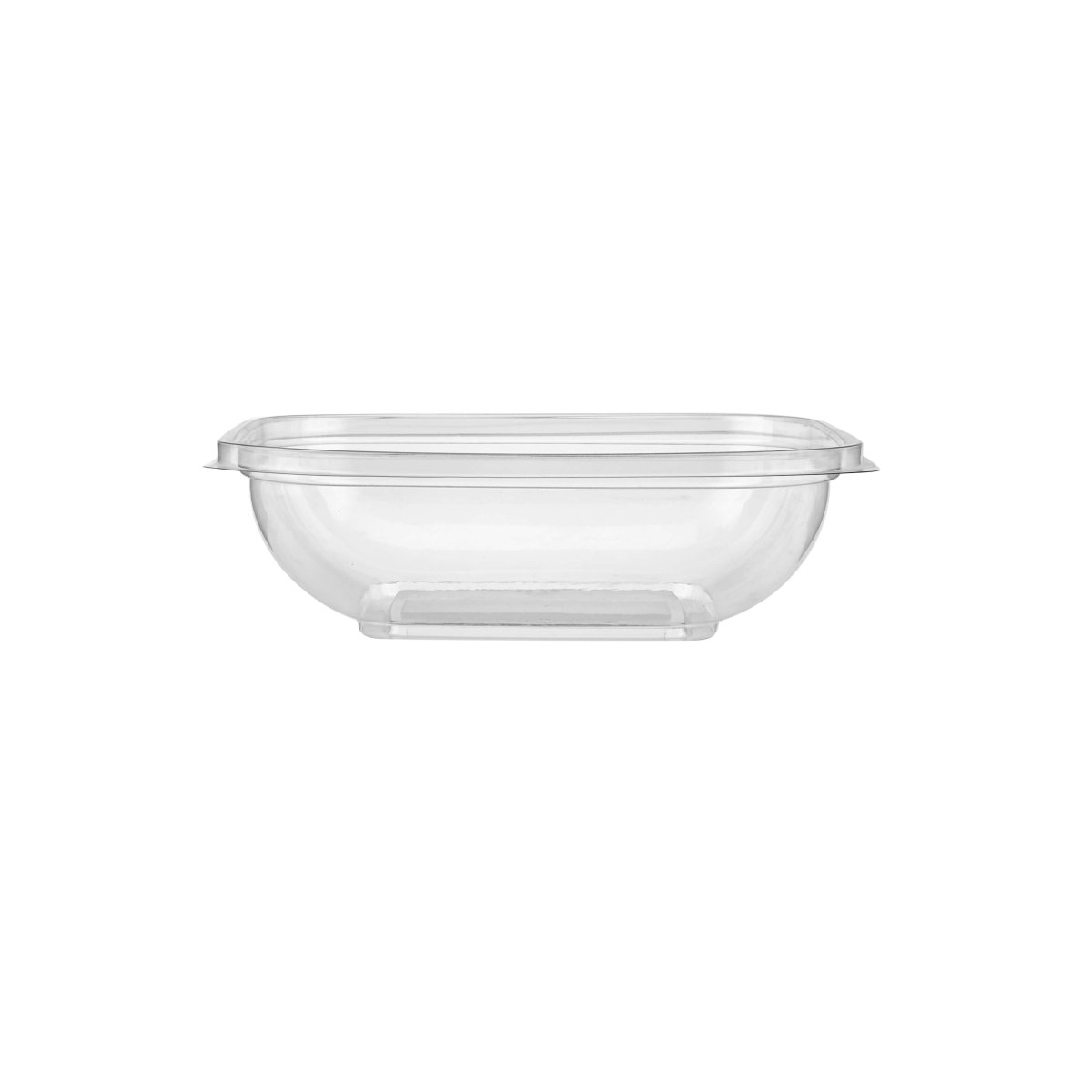 Clear Square Salad Container With Lid - hotpackwebstore.com - Salad Bowls