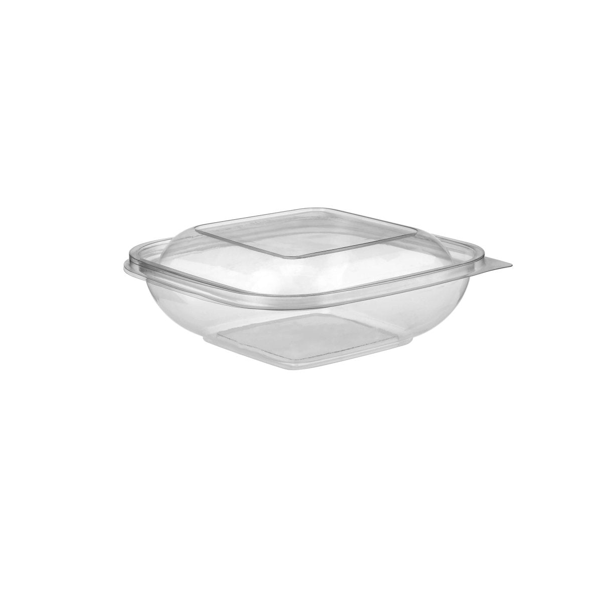 Clear Square Salad Container With Lid - hotpackwebstore.com - Salad Bowls