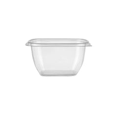 Clear Square Salad Container With Lid - hotpackwebstore.com - Salad Bowls