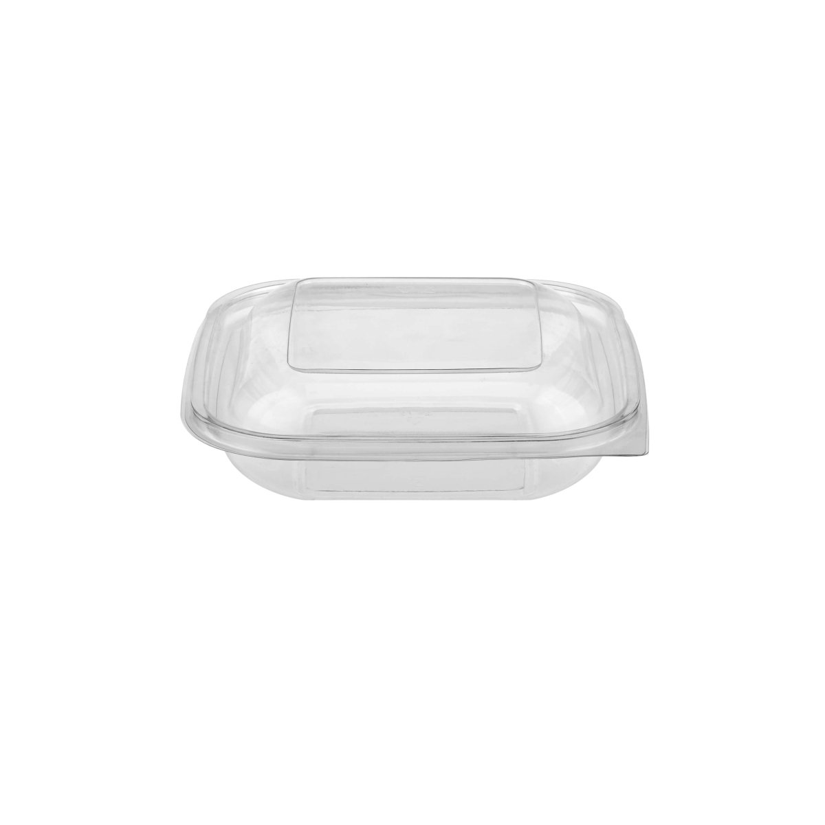 Clear Square Salad Container With Lid - hotpackwebstore.com - Salad Bowls