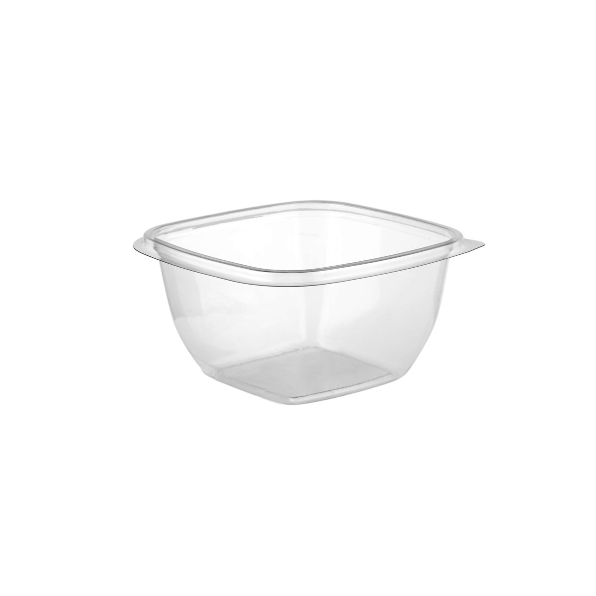 Clear Square Salad Container With Lid - hotpackwebstore.com - Salad Bowls