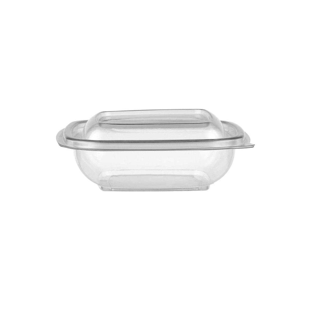 Clear Square Salad Container With Lid - hotpackwebstore.com - Salad Bowls