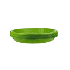 Colored Round Plastic Plate - hotpackwebstore.com - Plastic Plates