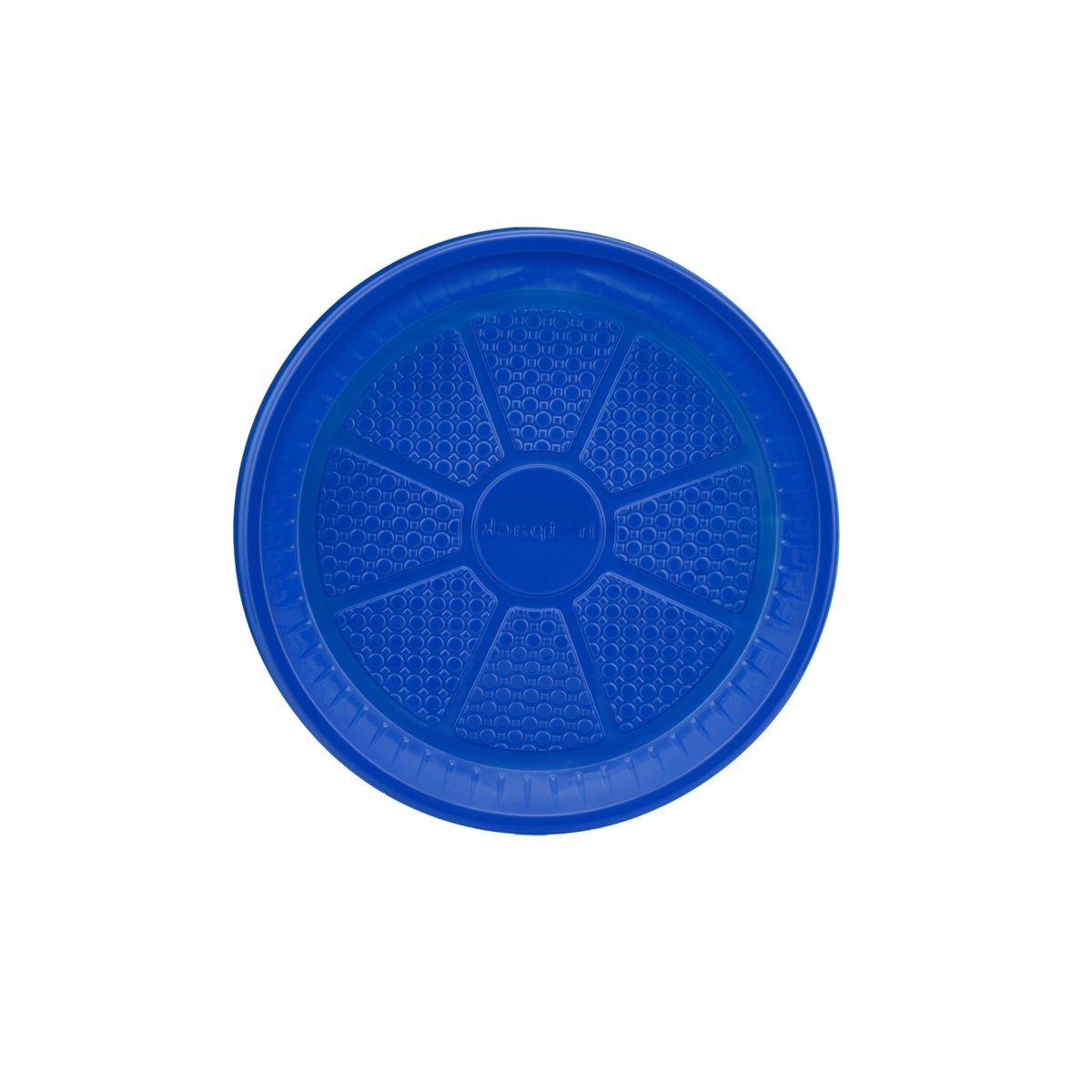 Colored Round Plastic Plate - hotpackwebstore.com - Plastic Plates