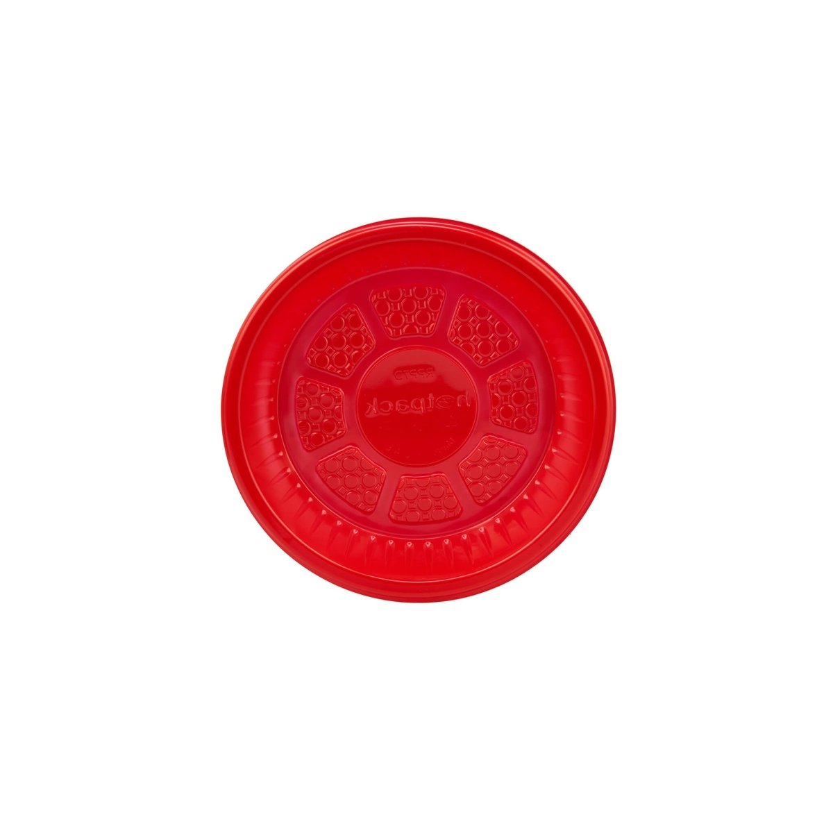 Colored Round Plastic Plate - hotpackwebstore.com - Plastic Plates