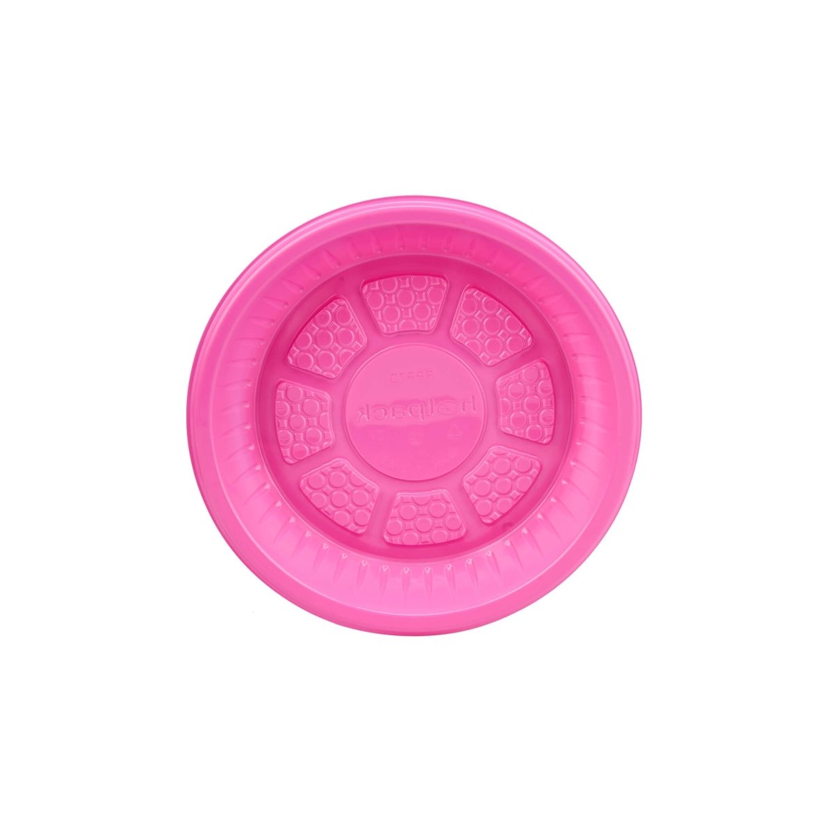 Colored Round Plastic Plate - hotpackwebstore.com - Plastic Plates