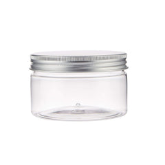 Cookie Plastic Jar with Silver Lid - hotpackwebstore.com - Cookies Bottles