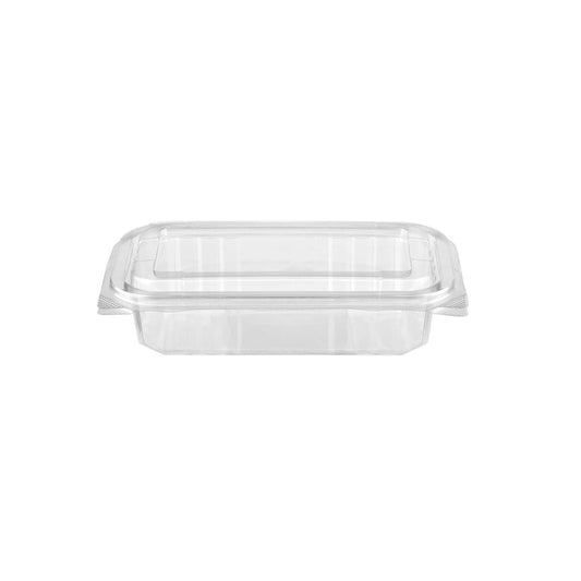 Deep Clear Hinged Pastry Container - hotpackwebstore.com - Pastry Containers