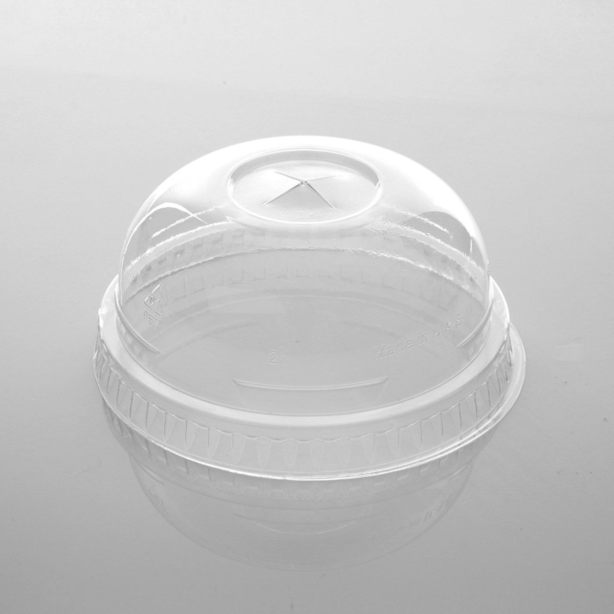 Dome Lid With Hole for PET Juice Cup 12/14/16 Oz 91 Diameter - hotpackwebstore.com - Lids