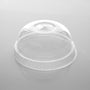 Dome Lid With Hole  for PET Juice Cup 12/14/16 Oz 91 Diameter