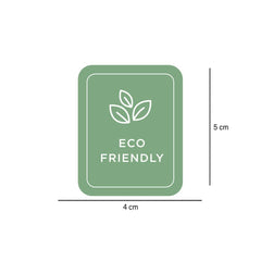 Eco Friendly Sticker Roll 250 Pieces - hotpackwebstore.com - Stickers