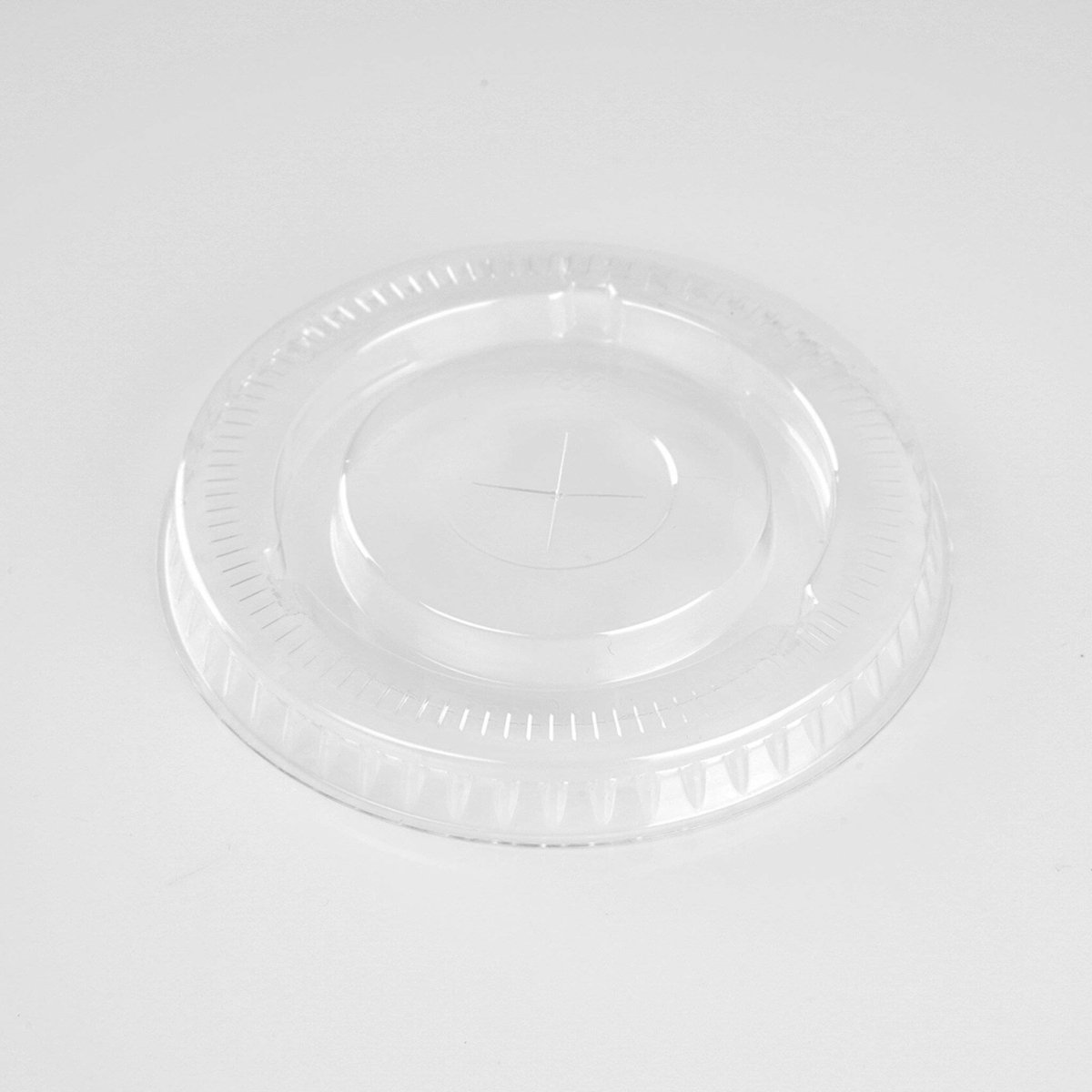 Flat Lid With Hole for PET Juice Cup 12/14/16/20/24 Oz 98 Diameter - hotpackwebstore.com - Lids