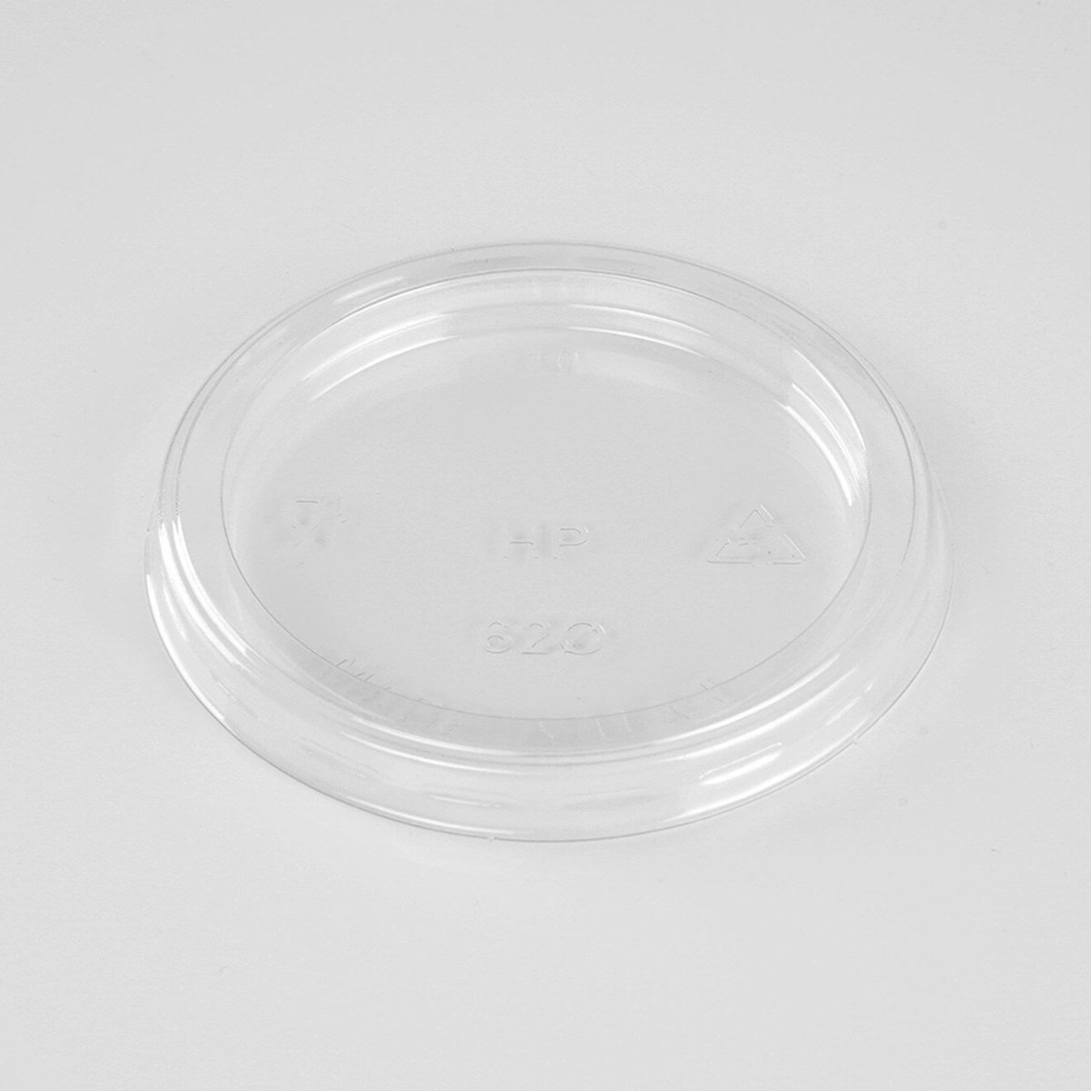 Flat Lid Without Hole for PET Juice Cup 8/10 Oz 78 Mm Diameter 1000 Pieces - hotpackwebstore.com - Lids