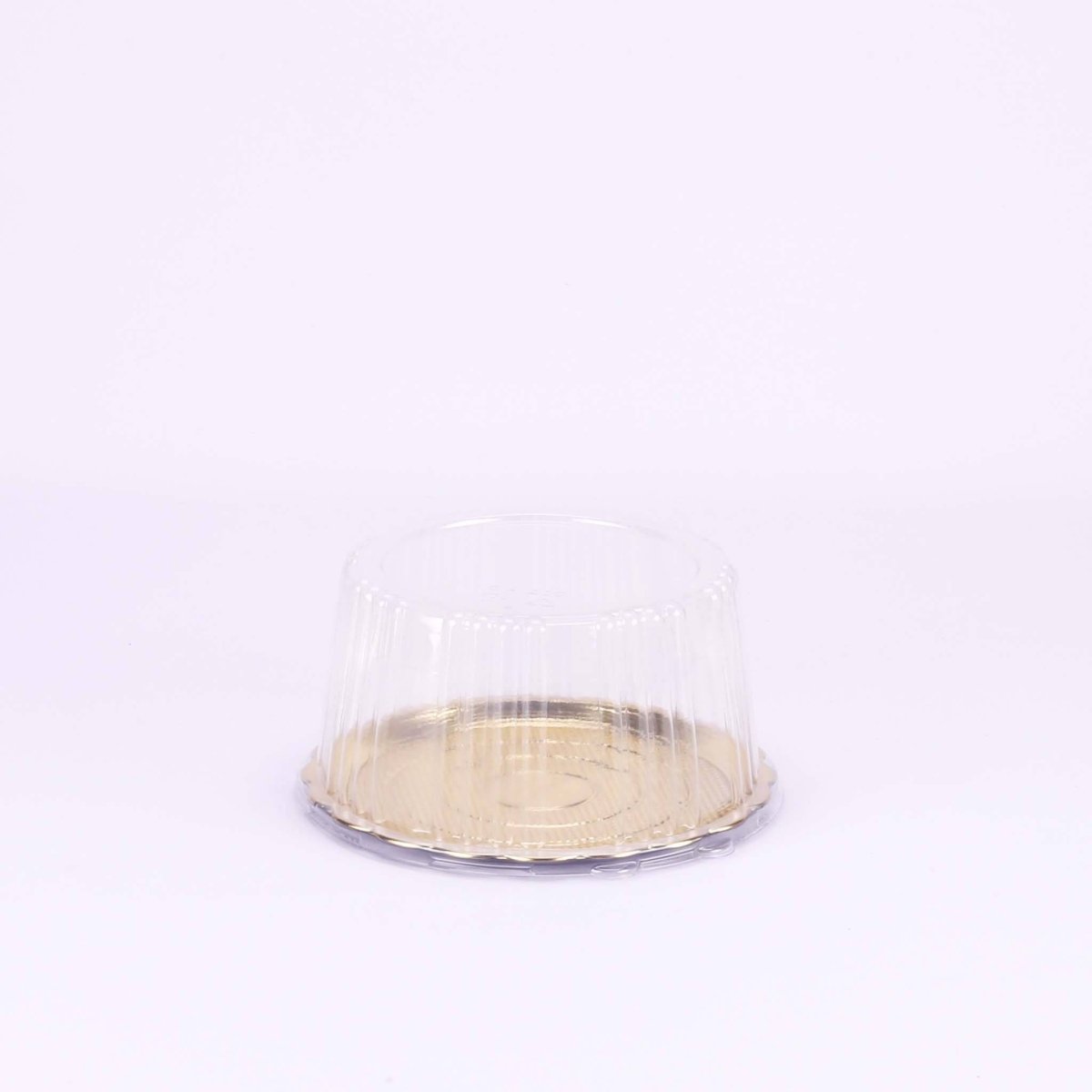 Gold Base Round Cake Container With Lid - hotpackwebstore.com - Cake Containers