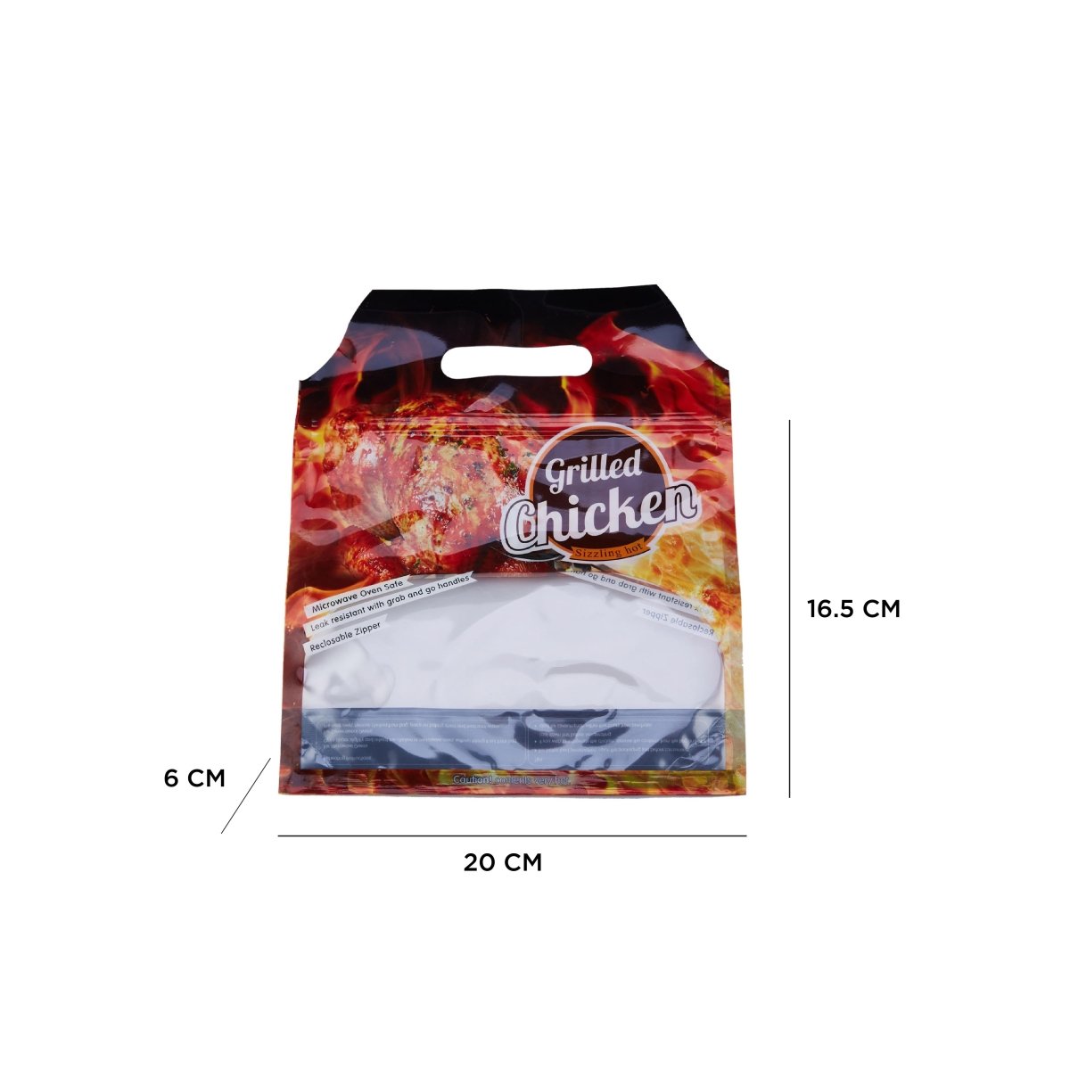 Grilled Chicken Bag‏ - hotpackwebstore.com - Chicken Bag