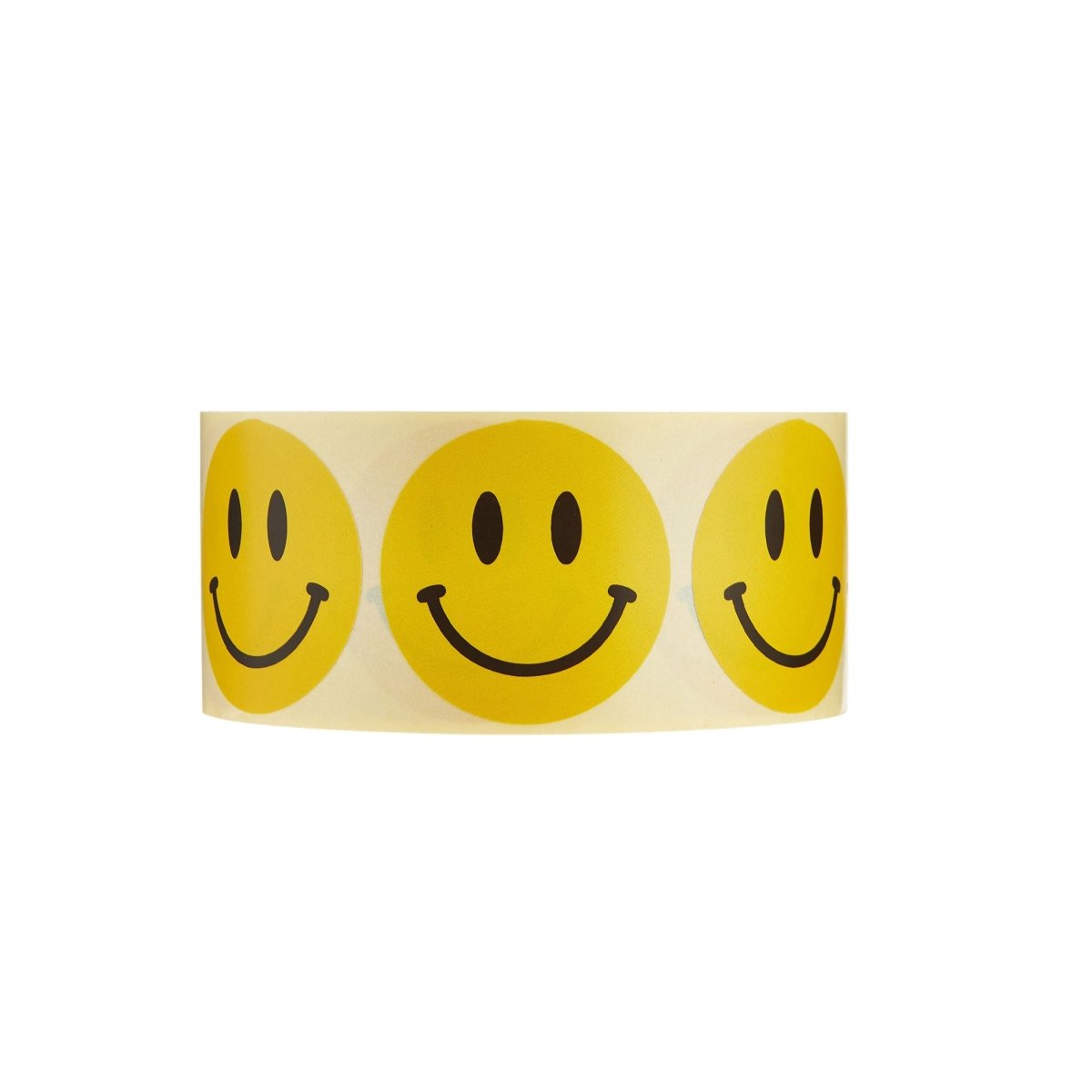 Happy Emoji Sticker Roll 250 Pieces - hotpackwebstore.com - Stickers