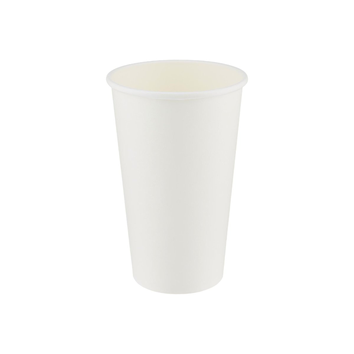 Heavy Duty White Single Wall Paper Cups - hotpackwebstore.com - Single Wall Paper Cups