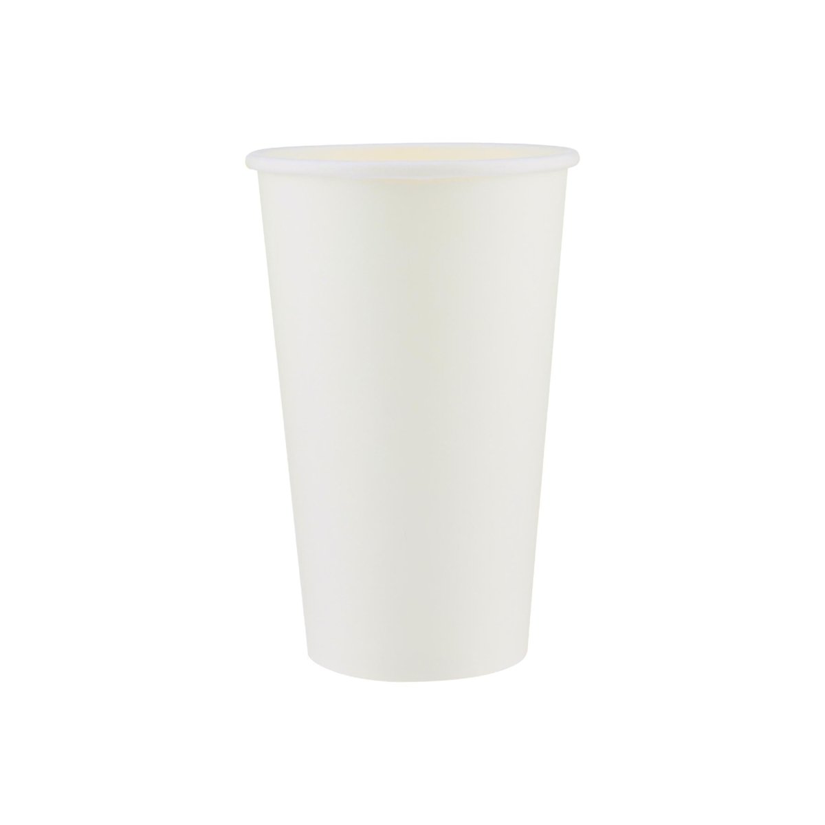 Heavy Duty White Single Wall Paper Cups - hotpackwebstore.com - Single Wall Paper Cups