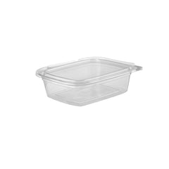 Hinged Square Deli Clear Pet Container - hotpackwebstore.com - Hinged Containers