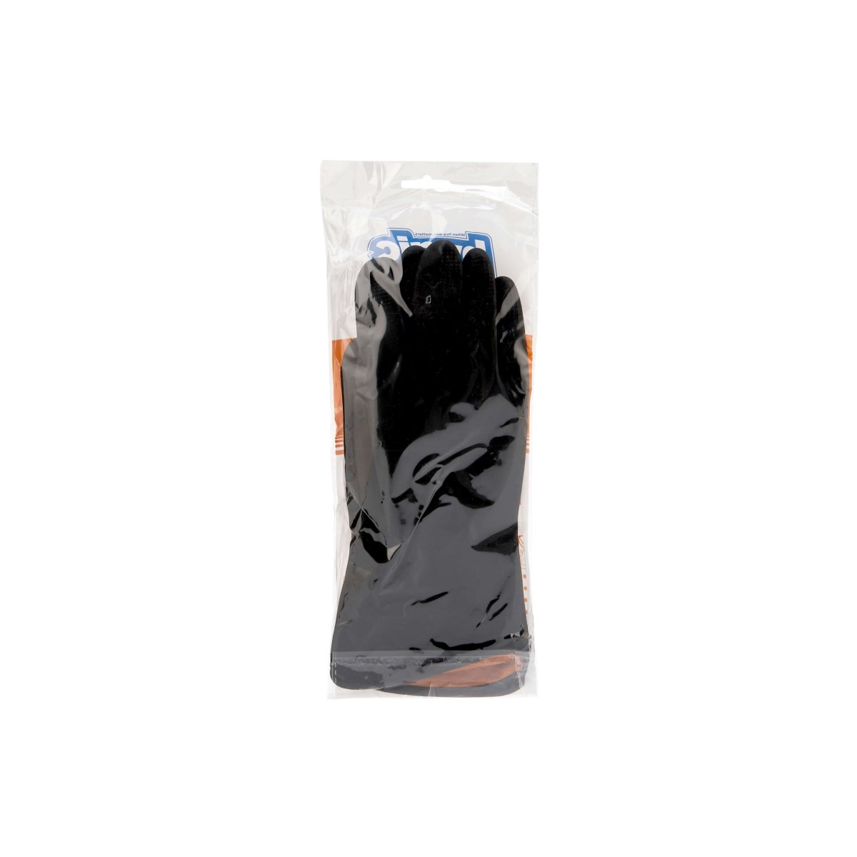 Hygic Black Heavy Duty Latex Gloves - hotpackwebstore.com - 