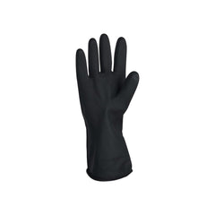 Hygic Black Heavy Duty Latex Gloves - hotpackwebstore.com - 