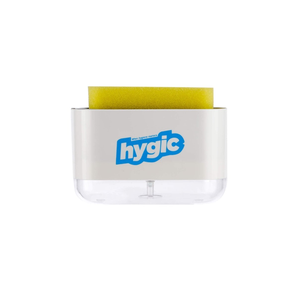 Hygic Dishwash Liquid Dispenser with Sponge Holder - hotpackwebstore.com - Soap Dispenser