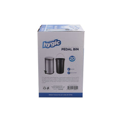 Hygic Stainless Steel Pedal Bin | Dust Bin - hotpackwebstore.com - Pedal Bin