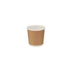 Kraft Double Wall Paper Cups - hotpackwebstore.com - Double Wall Paper Cups