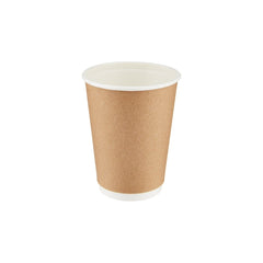 Kraft Double Wall Paper Cups - hotpackwebstore.com - Double Wall Paper Cups